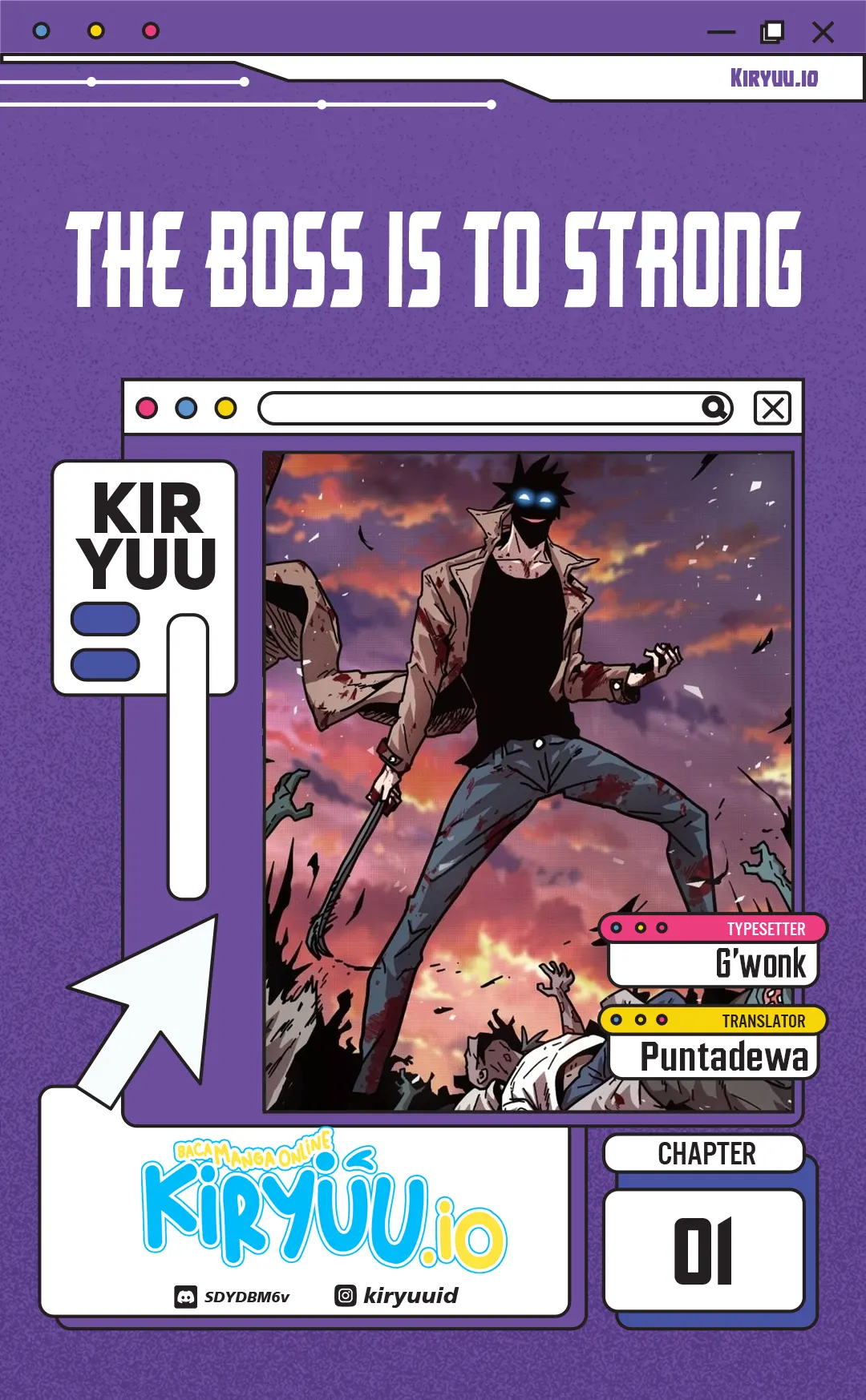 Komik The Boss Is Too Strong Chapter 1 gambar nomor 1