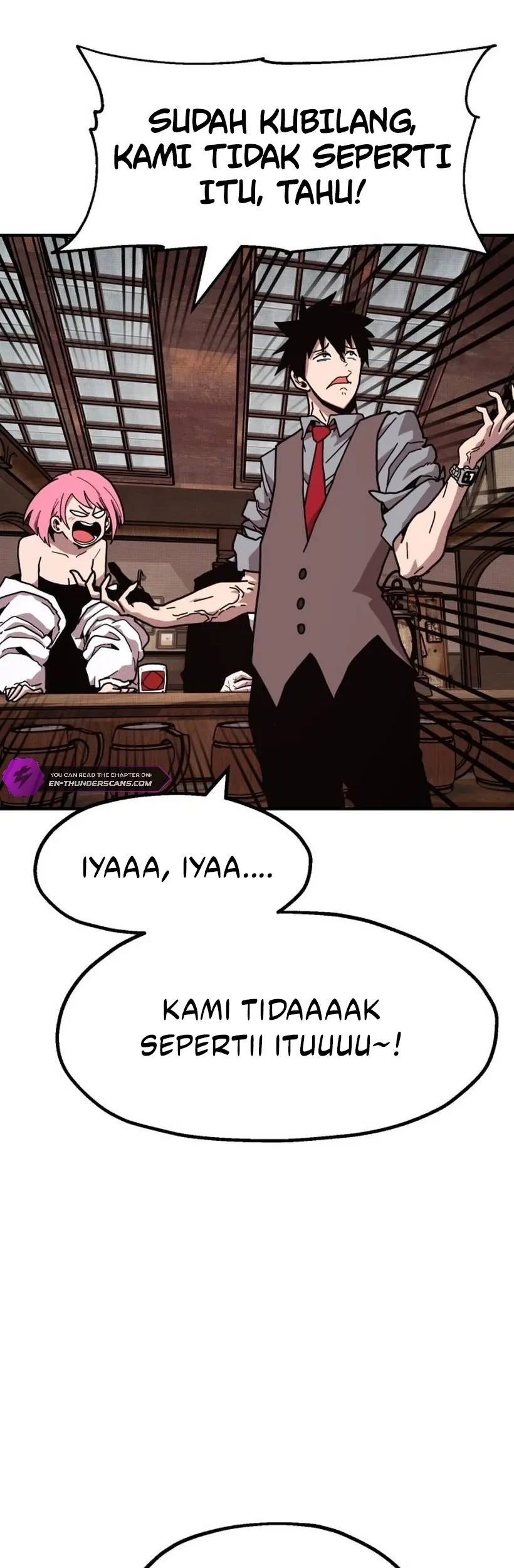 The Boss Is Too Strong Chapter 1 Gambar 57