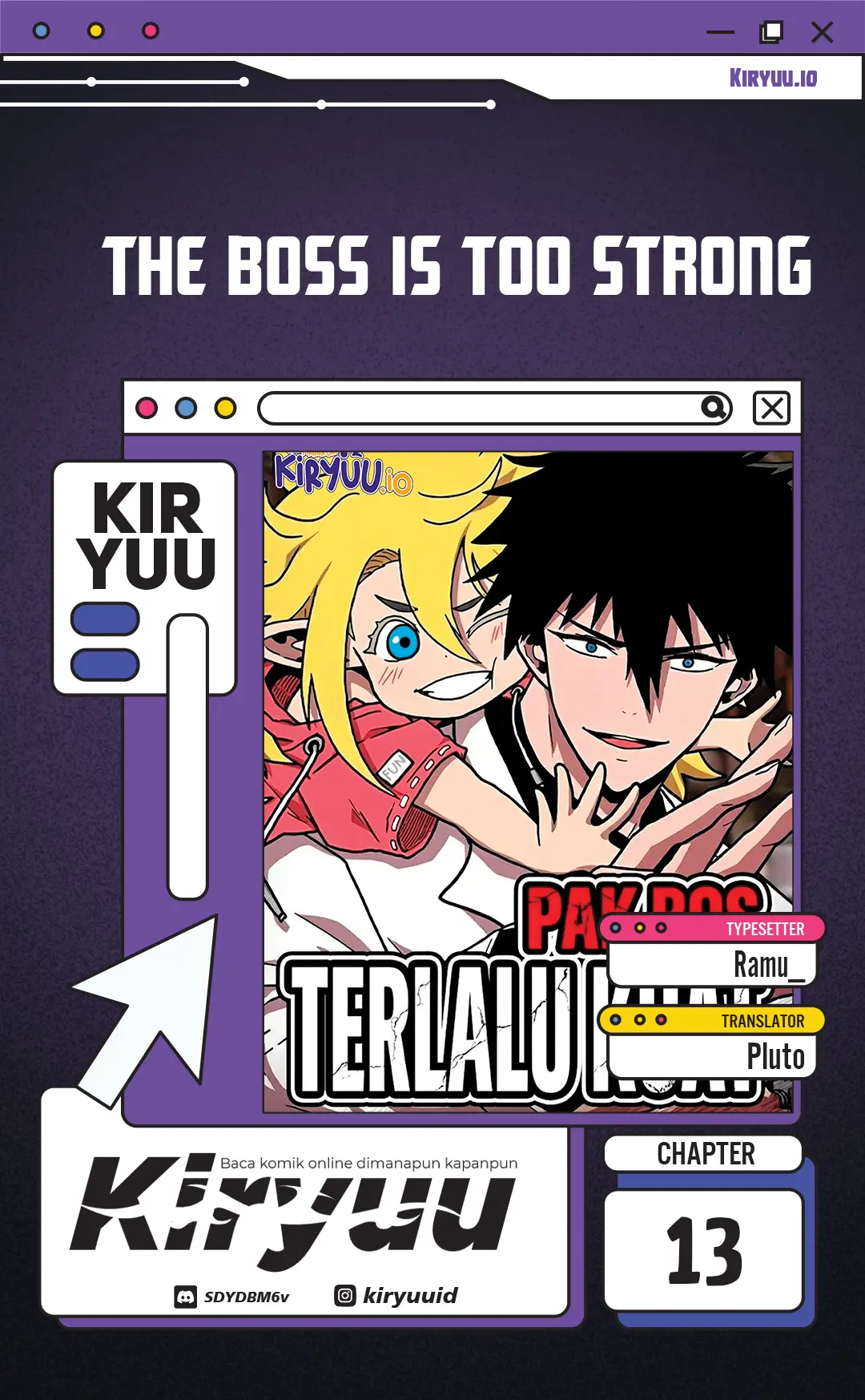 Komik The Boss Is Too Strong Chapter 13 gambar nomor 1