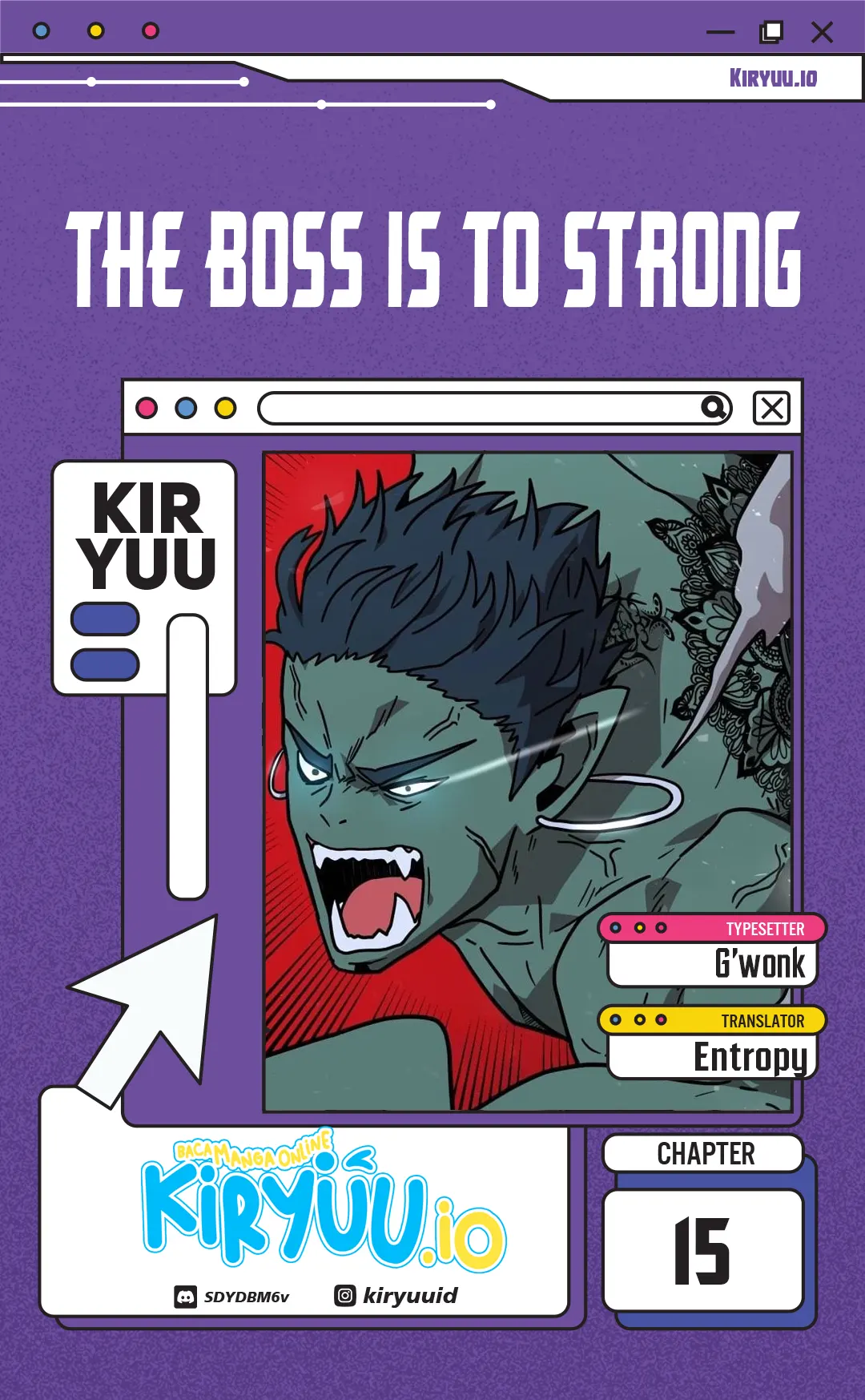 Komik The Boss Is Too Strong Chapter 15 gambar nomor 1