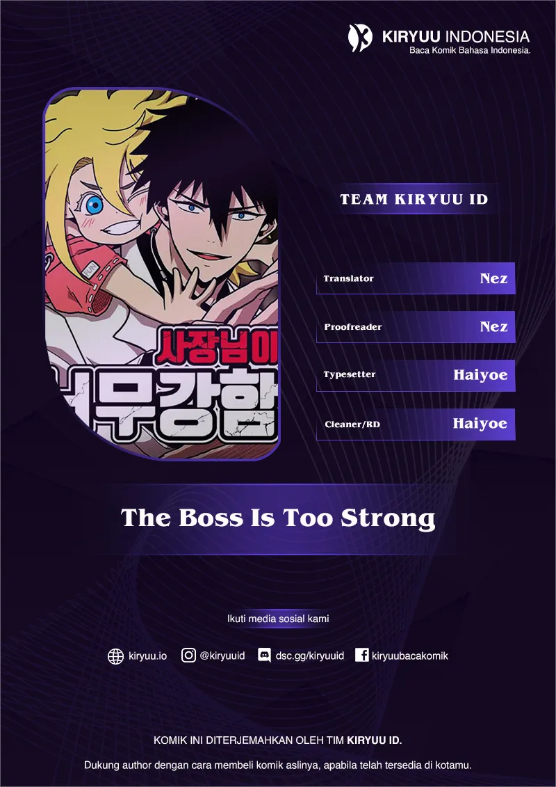 Komik The Boss Is Too Strong Chapter 19 gambar nomor 1