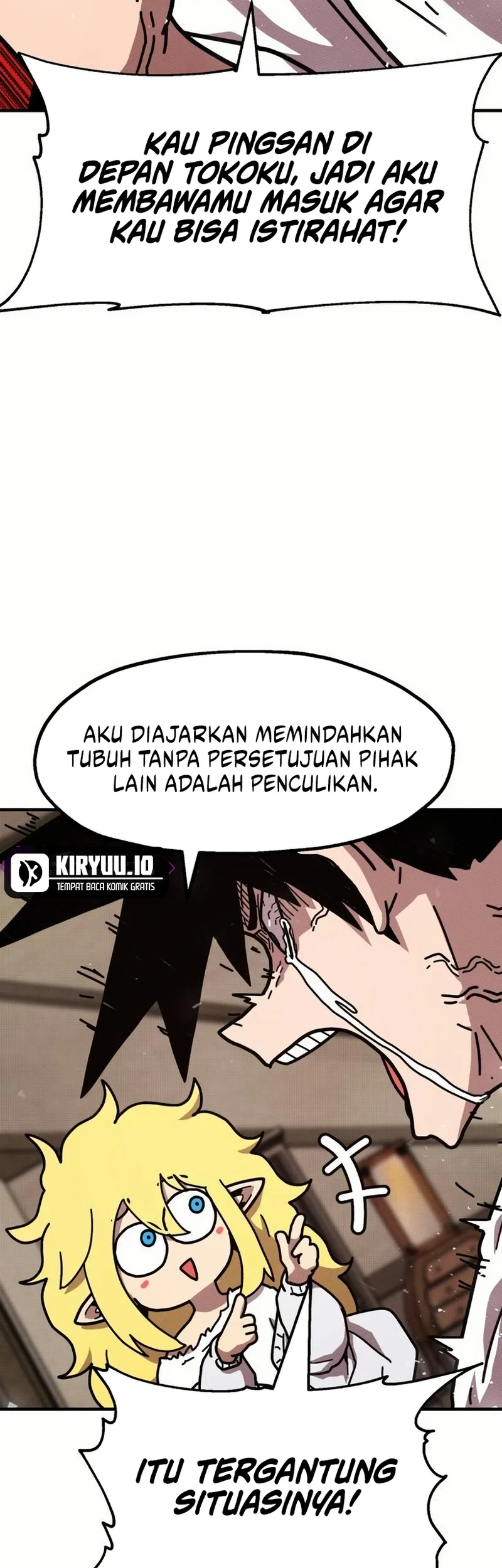 The Boss Is Too Strong Chapter 3 Gambar 49
