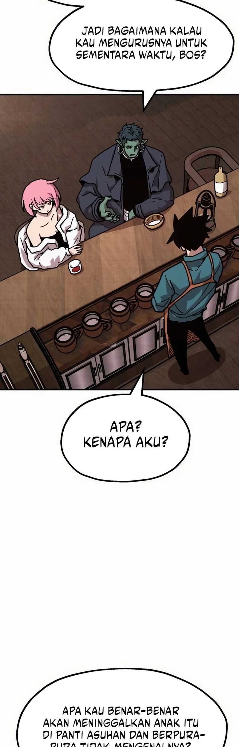 The Boss Is Too Strong Chapter 3 Gambar 89