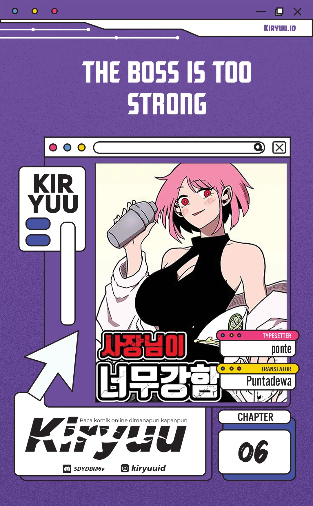 Komik The Boss Is Too Strong Chapter 6 gambar nomor 1