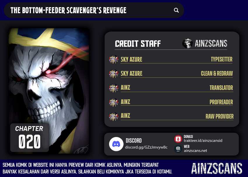 Baca Komik The Bottom Feeder Scavengers Revenge Chapter 20 Gambar 1