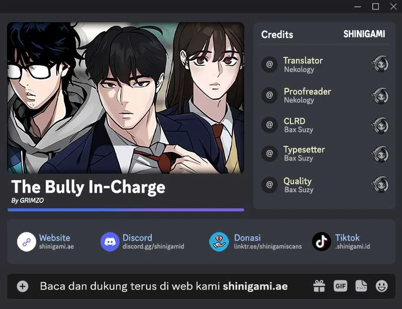 Komik The Bully In Charge Chapter 104 gambar 1