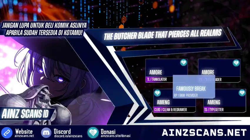 Komik The Butcher Blade That Pierces All Realms Chapter 30 gambar 1
