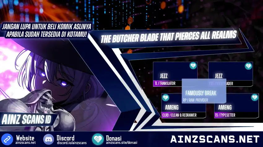 Komik The Butcher Blade That Pierces All Realms Chapter 34 gambar 1