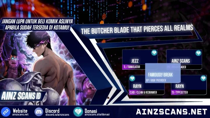 Komik The Butcher Blade That Pierces All Realms Chapter 36 gambar 1