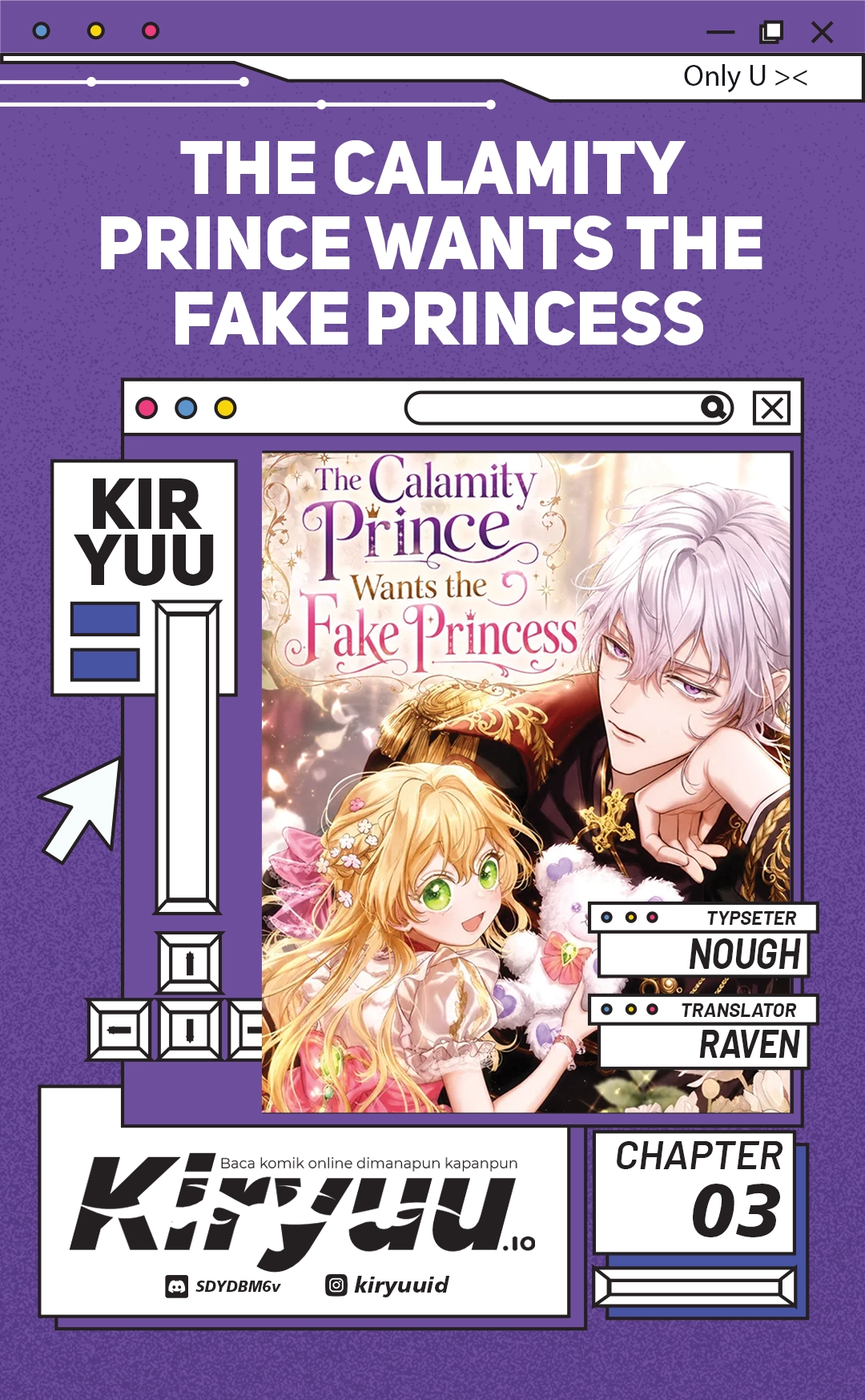 Komik The Calamity Prince Desires the Fake Princess Chapter 3 gambar 1