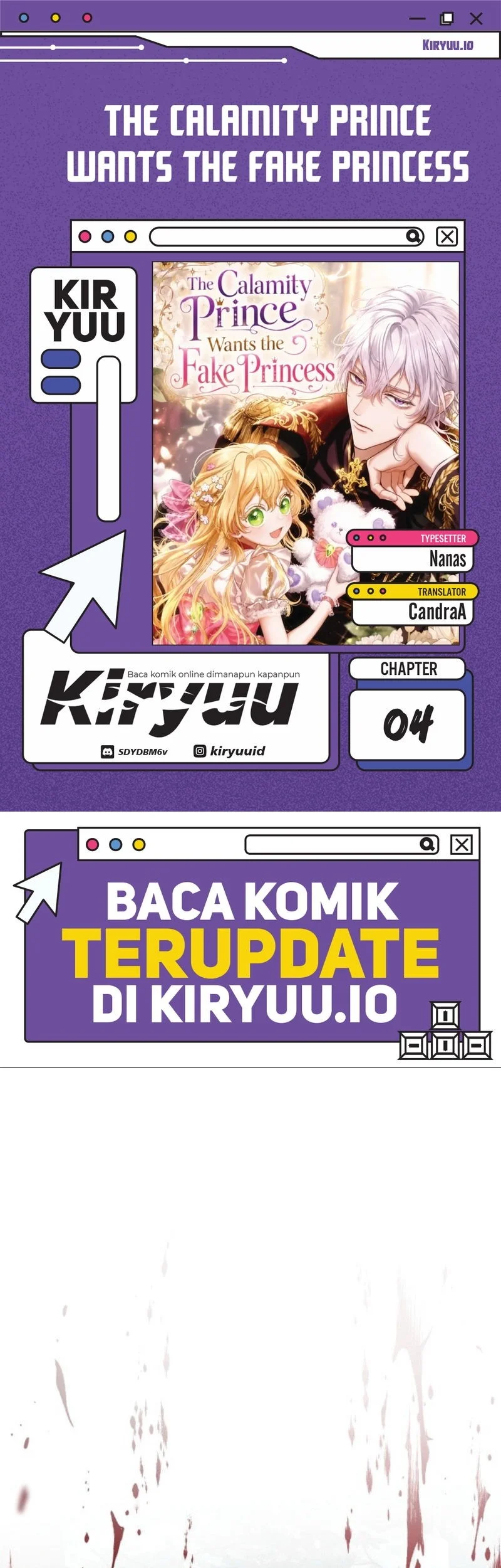 Komik The Calamity Prince Desires the Fake Princess Chapter 4 gambar 1