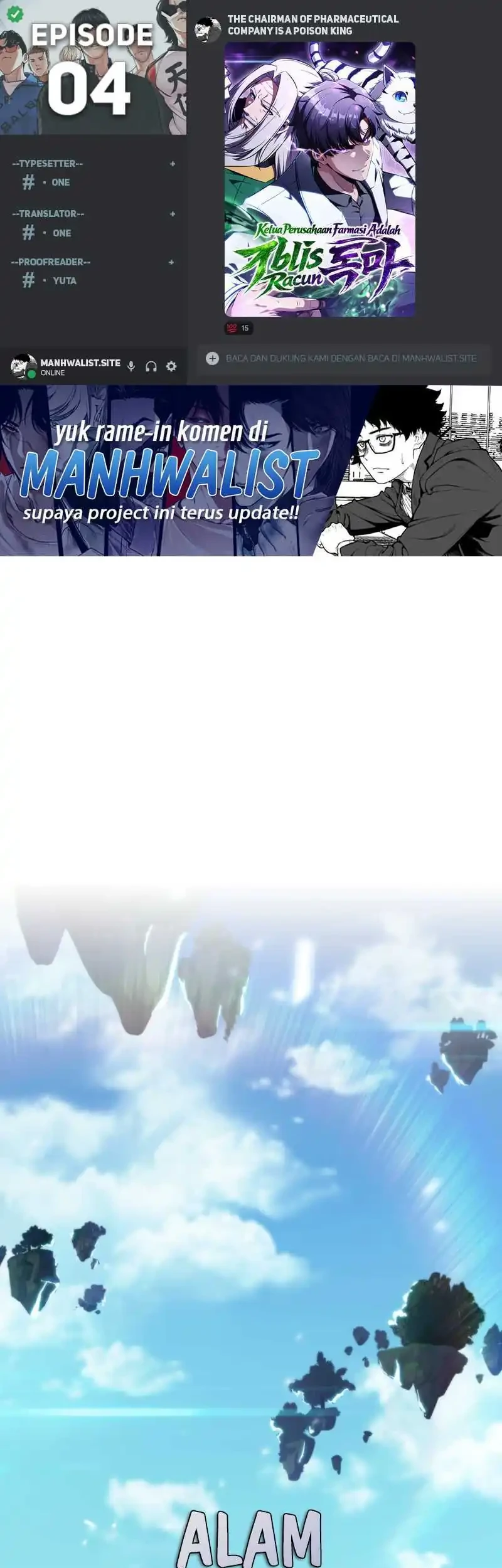 Komik The Chairman of Pharmaceutical Company is a Poison King Chapter 4 gambar 1