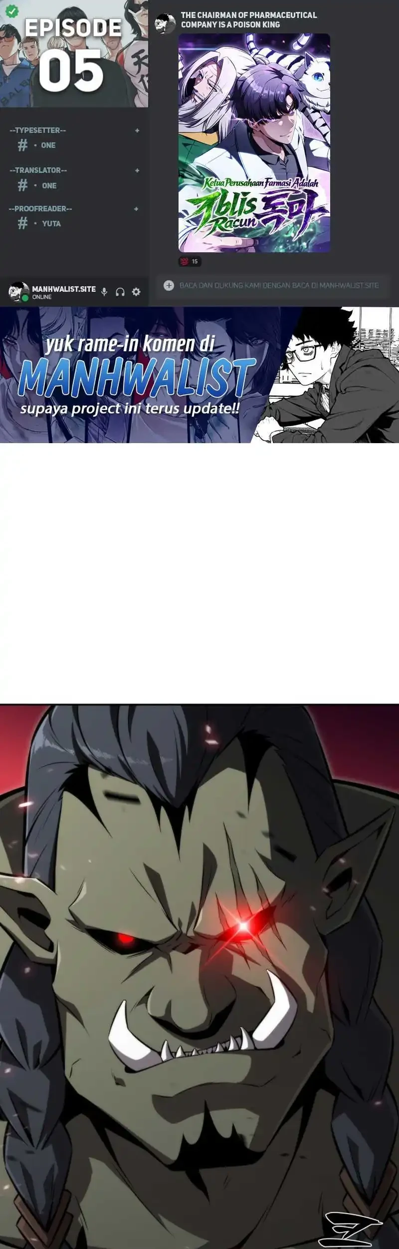 Komik The Chairman of Pharmaceutical Company is a Poison King Chapter 5 gambar 1