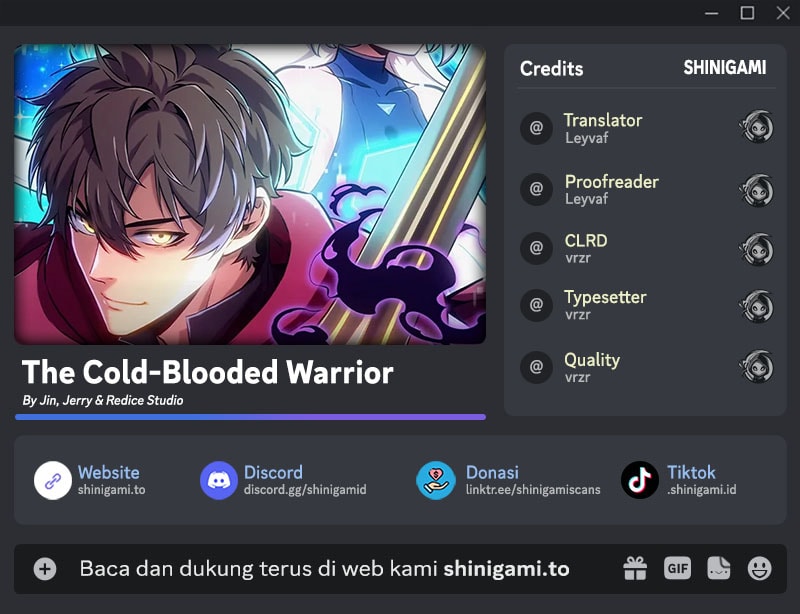 Baca Komik The Cold-Blooded Warrior Chapter 10 Gambar 1