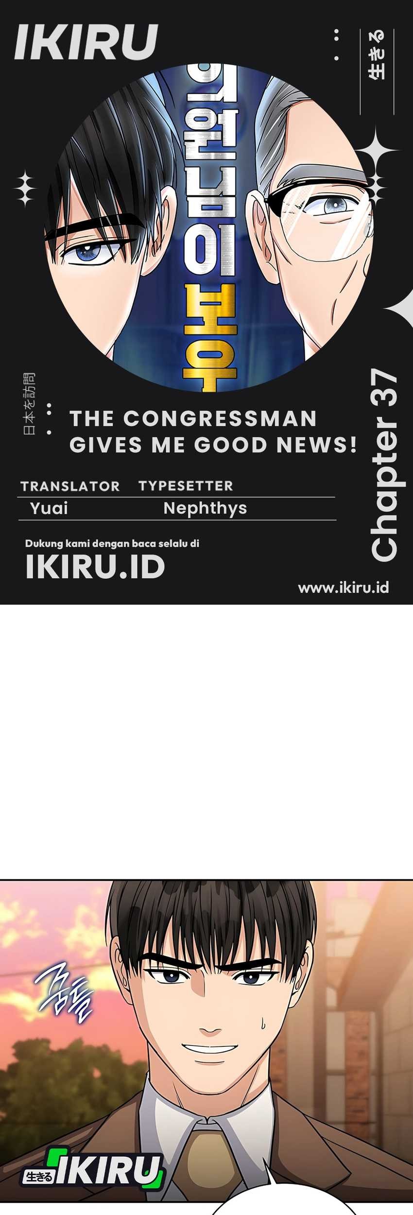 Baca Komik The Congressman Gives Me Good News! Chapter 37 Gambar 1