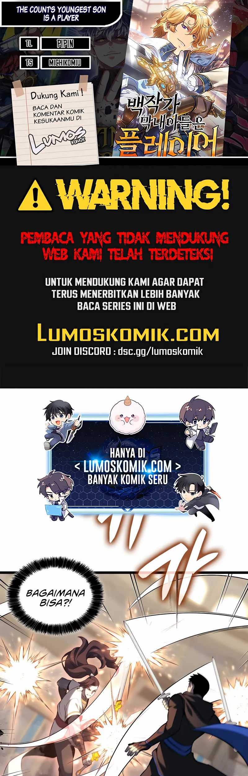 Baca Komik The Count’s Youngest Son Is A Player! Chapter 109 Gambar 1