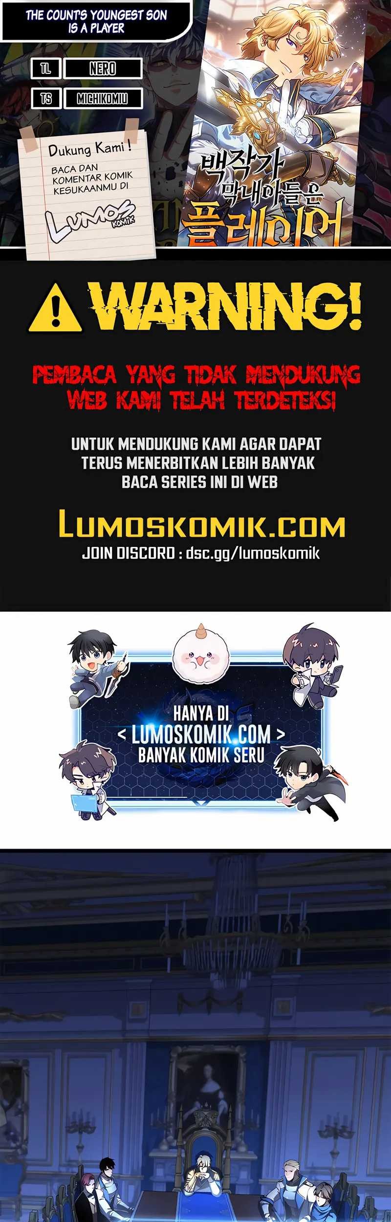 Baca Komik The Count’s Youngest Son Is A Player! Chapter 110 Gambar 1