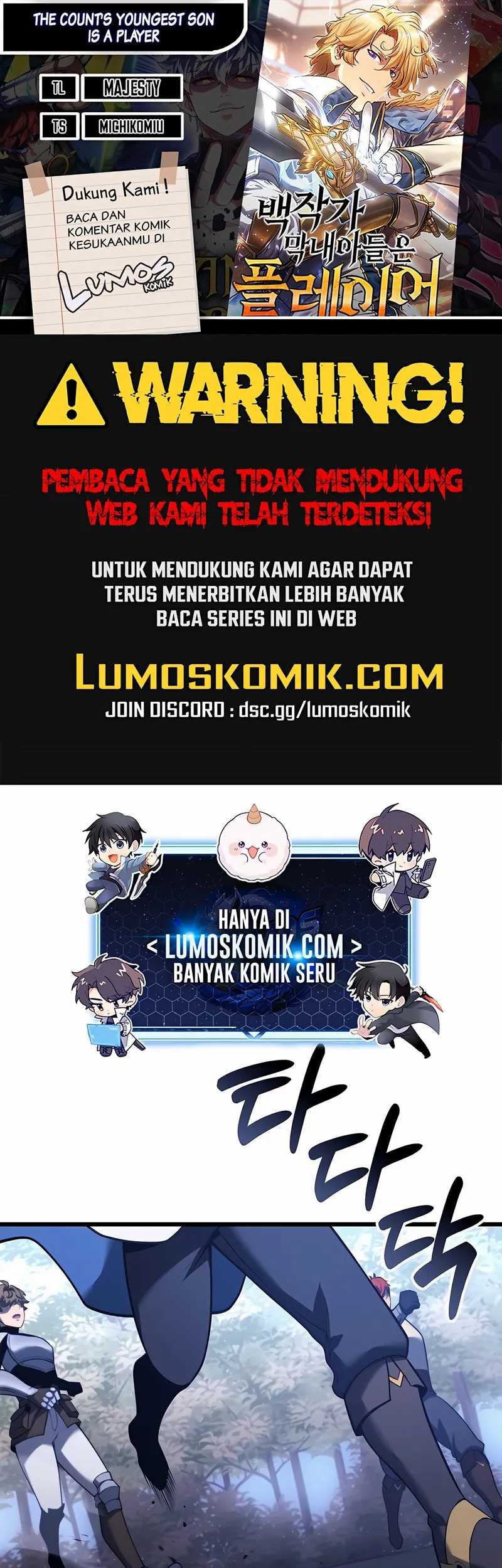 Baca Komik The Count’s Youngest Son Is A Player! Chapter 115 Gambar 1