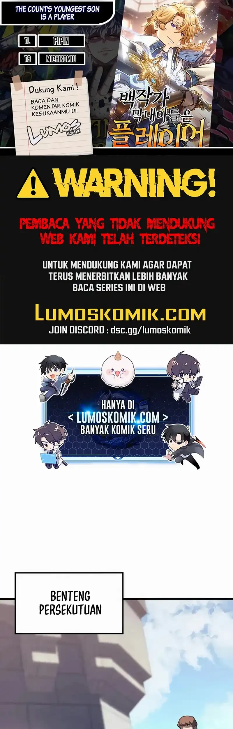 Komik The Count’s Youngest Son Is A Player! Chapter 124 gambar nomor 1