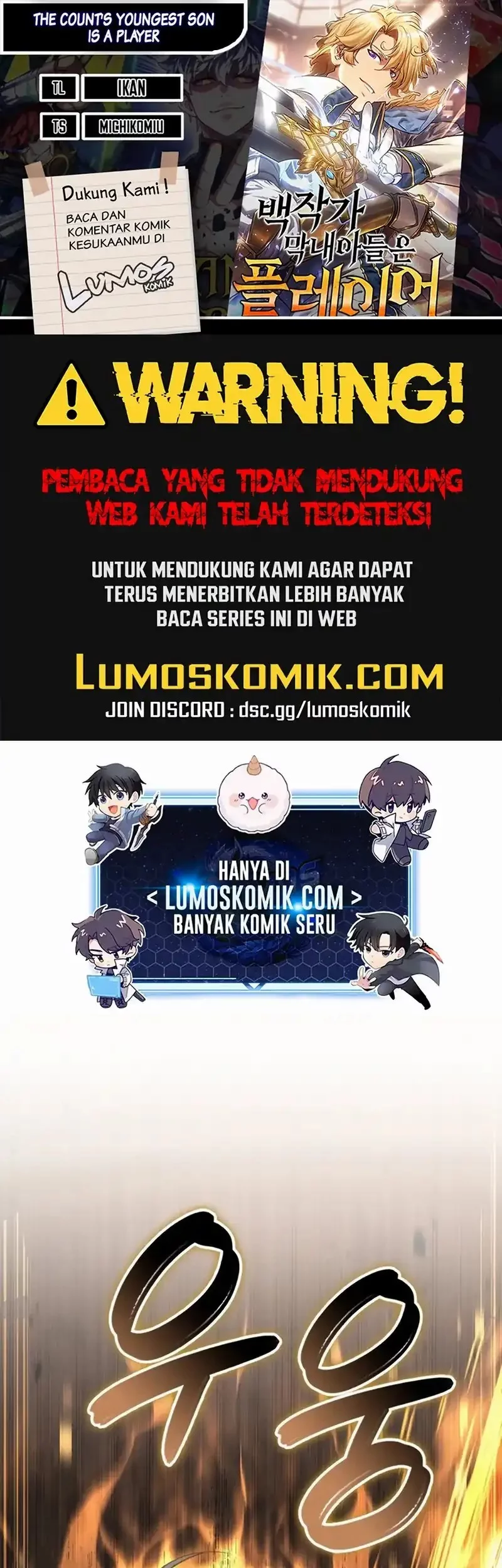 Baca Komik The Count’s Youngest Son Is A Player! Chapter 128 Gambar 1