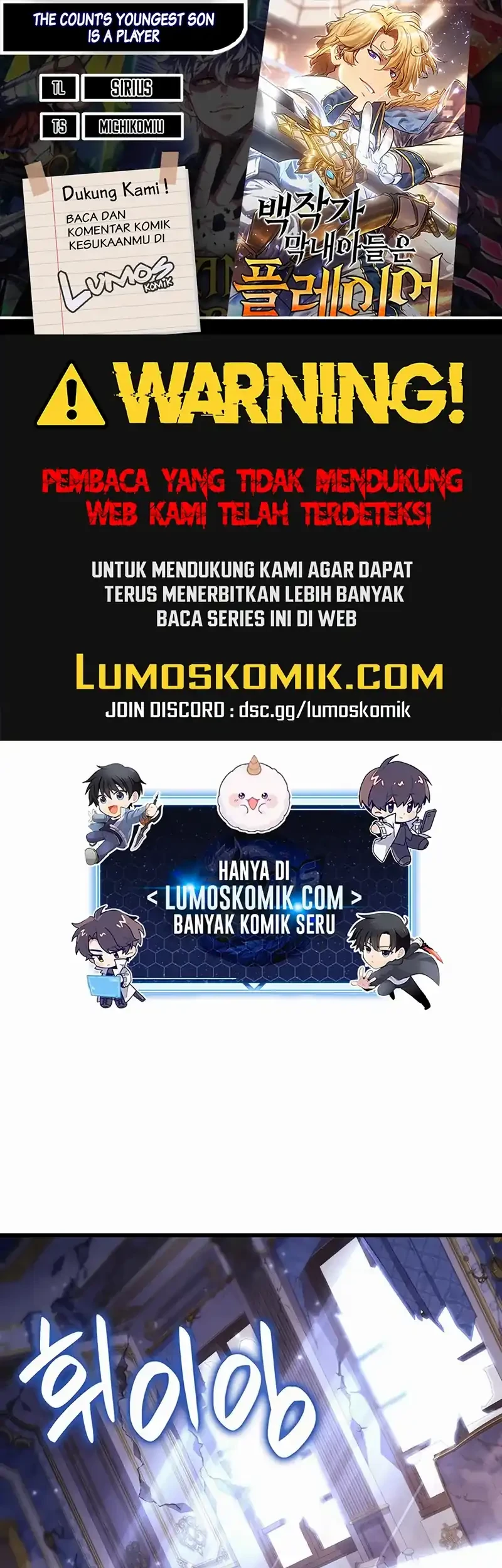 Komik The Count’s Youngest Son Is A Player! Chapter 133 gambar nomor 1