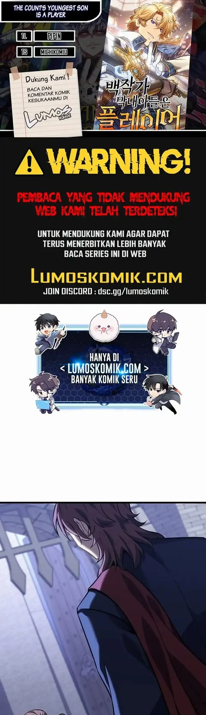 Komik The Count’s Youngest Son Is A Player! Chapter 142 gambar nomor 1