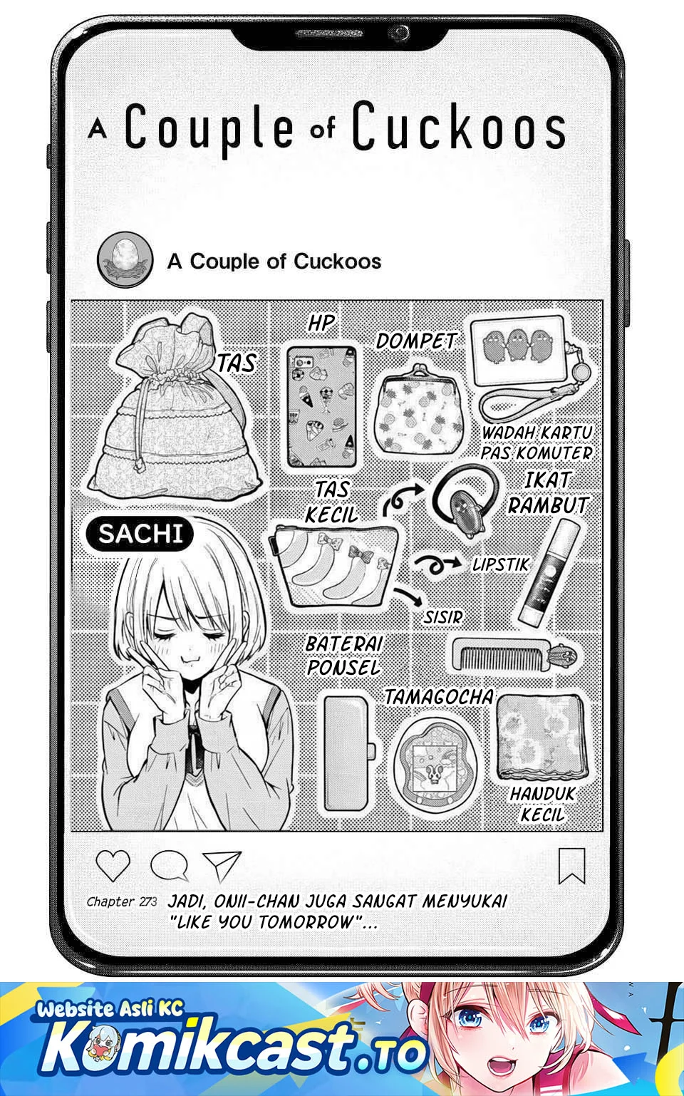 Komik The Cuckoo’s Fiancee Chapter 273 gambar nomor 1