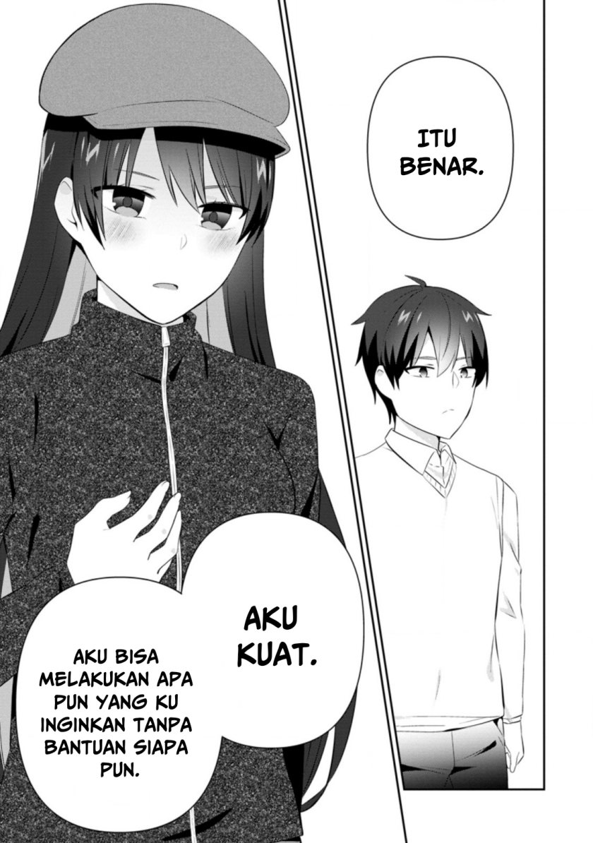 The Cute Girl Sitting Next to Me Is Trying to Make Me Fall in Love With Her as a Way to Ridicule Me, but the Tables Were Turned on Her Before She Knew It Chapter 20 Gambar 10