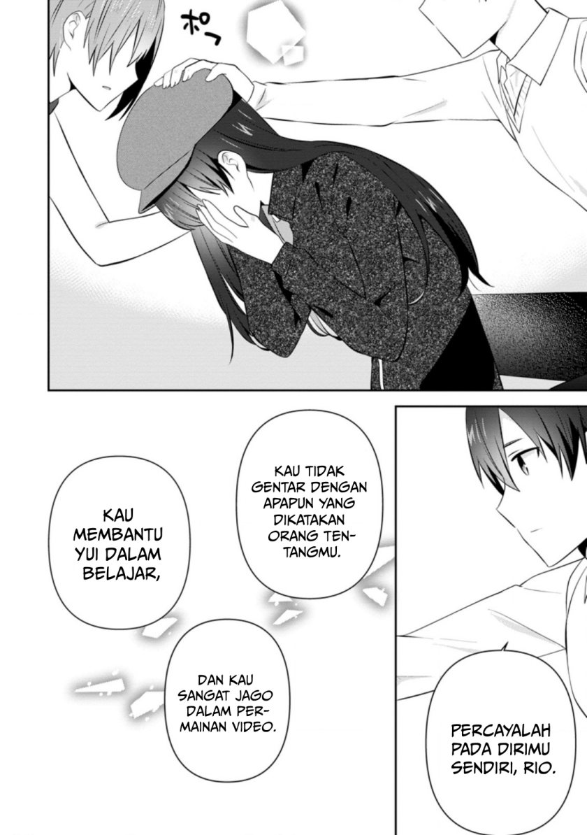 The Cute Girl Sitting Next to Me Is Trying to Make Me Fall in Love With Her as a Way to Ridicule Me, but the Tables Were Turned on Her Before She Knew It Chapter 20 Gambar 23