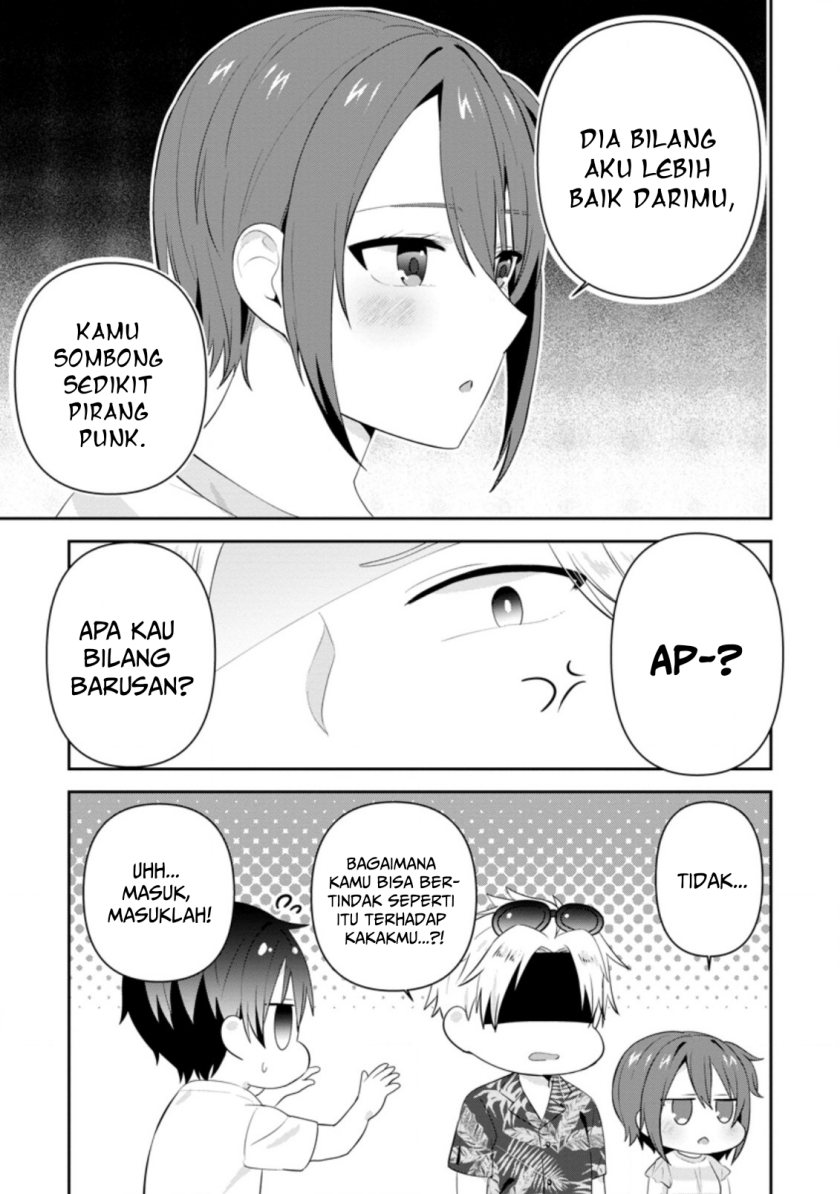 The Cute Girl Sitting Next to Me Is Trying to Make Me Fall in Love With Her as a Way to Ridicule Me, but the Tables Were Turned on Her Before She Knew It Chapter 21 Gambar 18