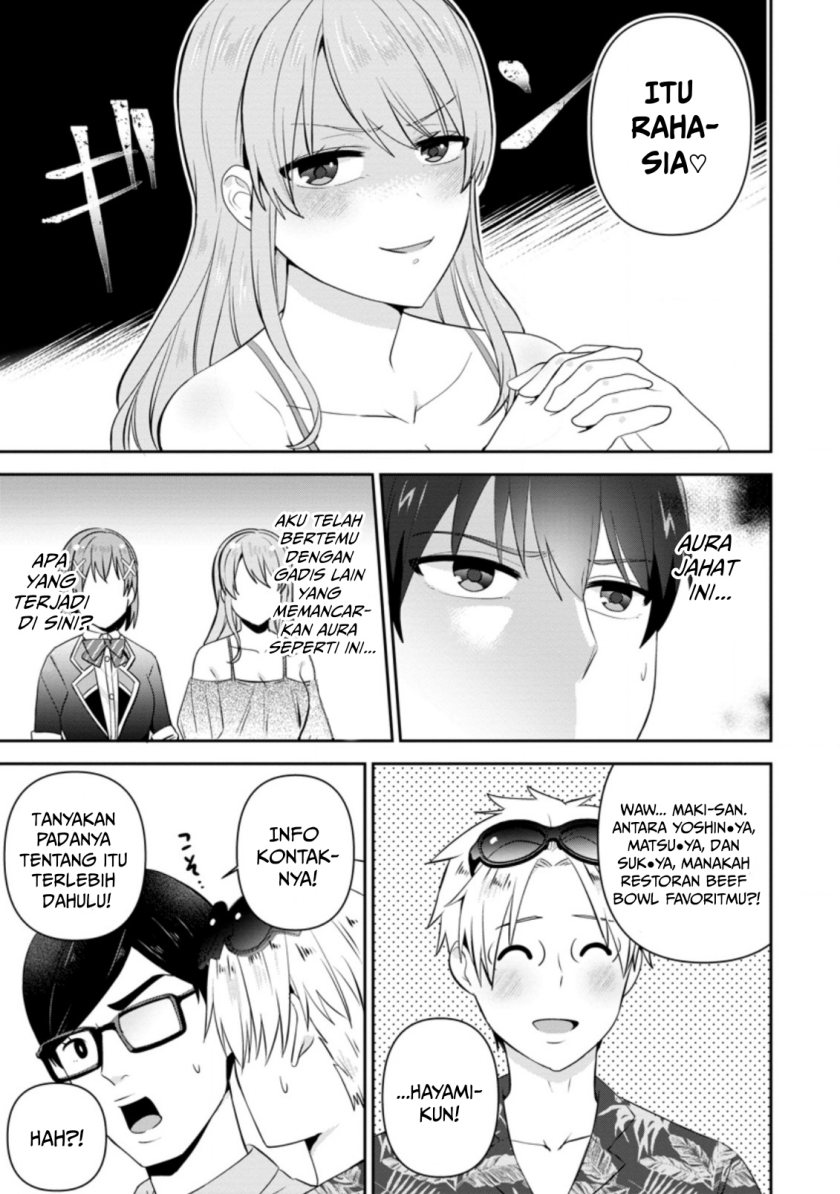 The Cute Girl Sitting Next to Me Is Trying to Make Me Fall in Love With Her as a Way to Ridicule Me, but the Tables Were Turned on Her Before She Knew It Chapter 21 Gambar 6