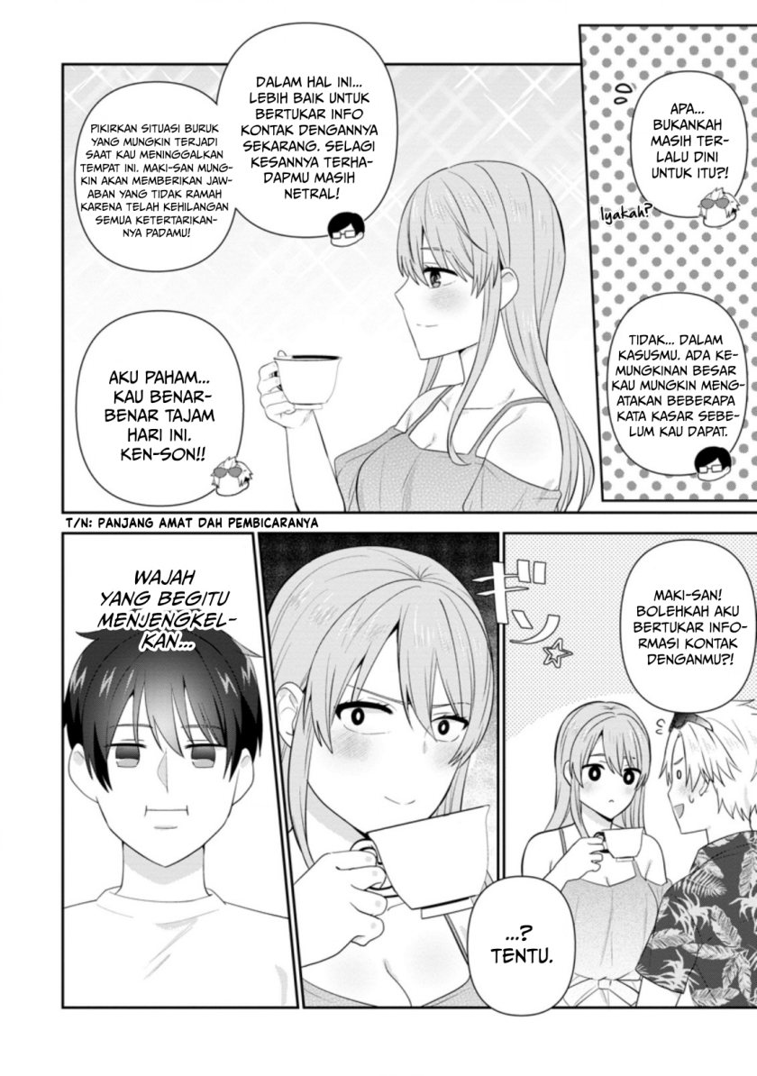 The Cute Girl Sitting Next to Me Is Trying to Make Me Fall in Love With Her as a Way to Ridicule Me, but the Tables Were Turned on Her Before She Knew It Chapter 21 Gambar 7