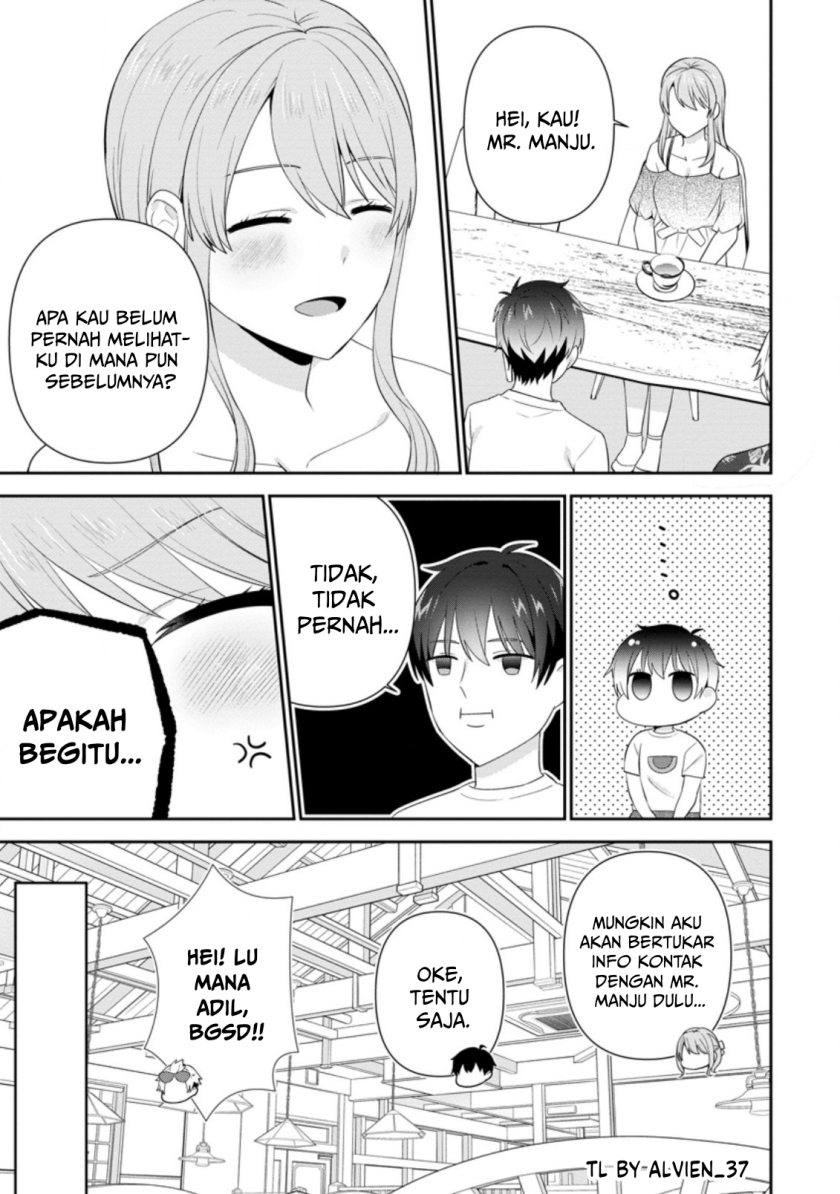 The Cute Girl Sitting Next to Me Is Trying to Make Me Fall in Love With Her as a Way to Ridicule Me, but the Tables Were Turned on Her Before She Knew It Chapter 21 Gambar 8