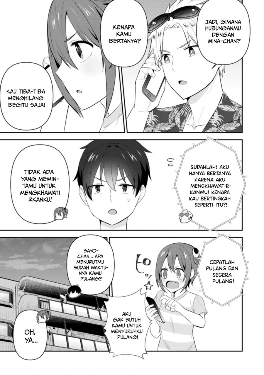 The Cute Girl Sitting Next to Me Is Trying to Make Me Fall in Love With Her as a Way to Ridicule Me, but the Tables Were Turned on Her Before She Knew It Chapter 22 Gambar 14