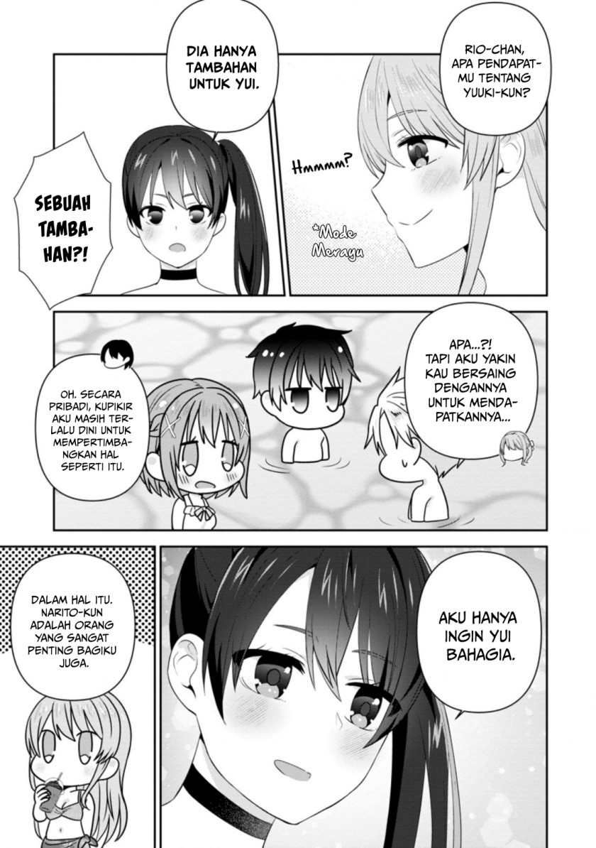 The Cute Girl Sitting Next to Me Is Trying to Make Me Fall in Love With Her as a Way to Ridicule Me, but the Tables Were Turned on Her Before She Knew It Chapter 23 Gambar 16