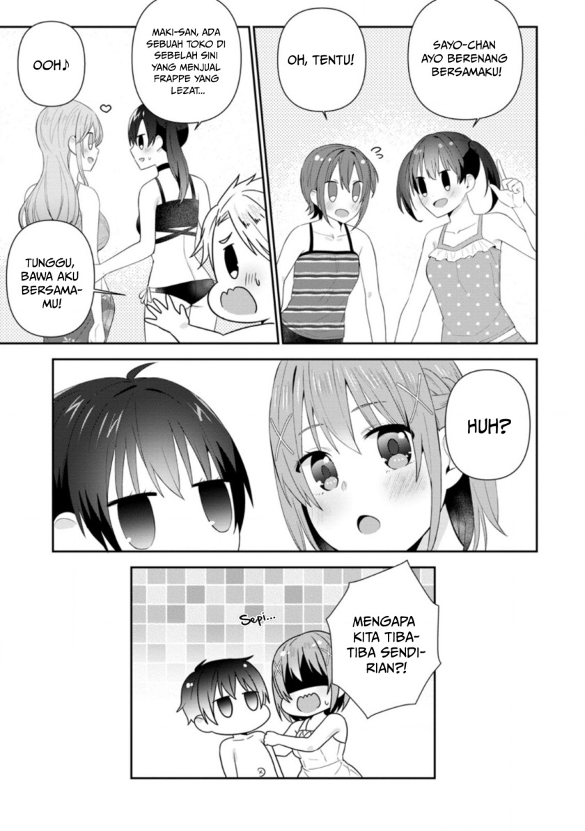 The Cute Girl Sitting Next to Me Is Trying to Make Me Fall in Love With Her as a Way to Ridicule Me, but the Tables Were Turned on Her Before She Knew It Chapter 23 Gambar 8