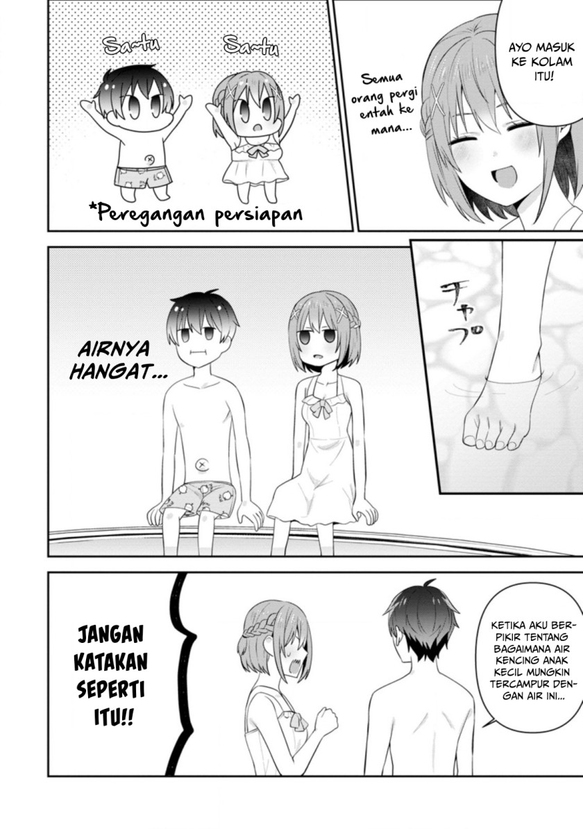 The Cute Girl Sitting Next to Me Is Trying to Make Me Fall in Love With Her as a Way to Ridicule Me, but the Tables Were Turned on Her Before She Knew It Chapter 23 Gambar 9