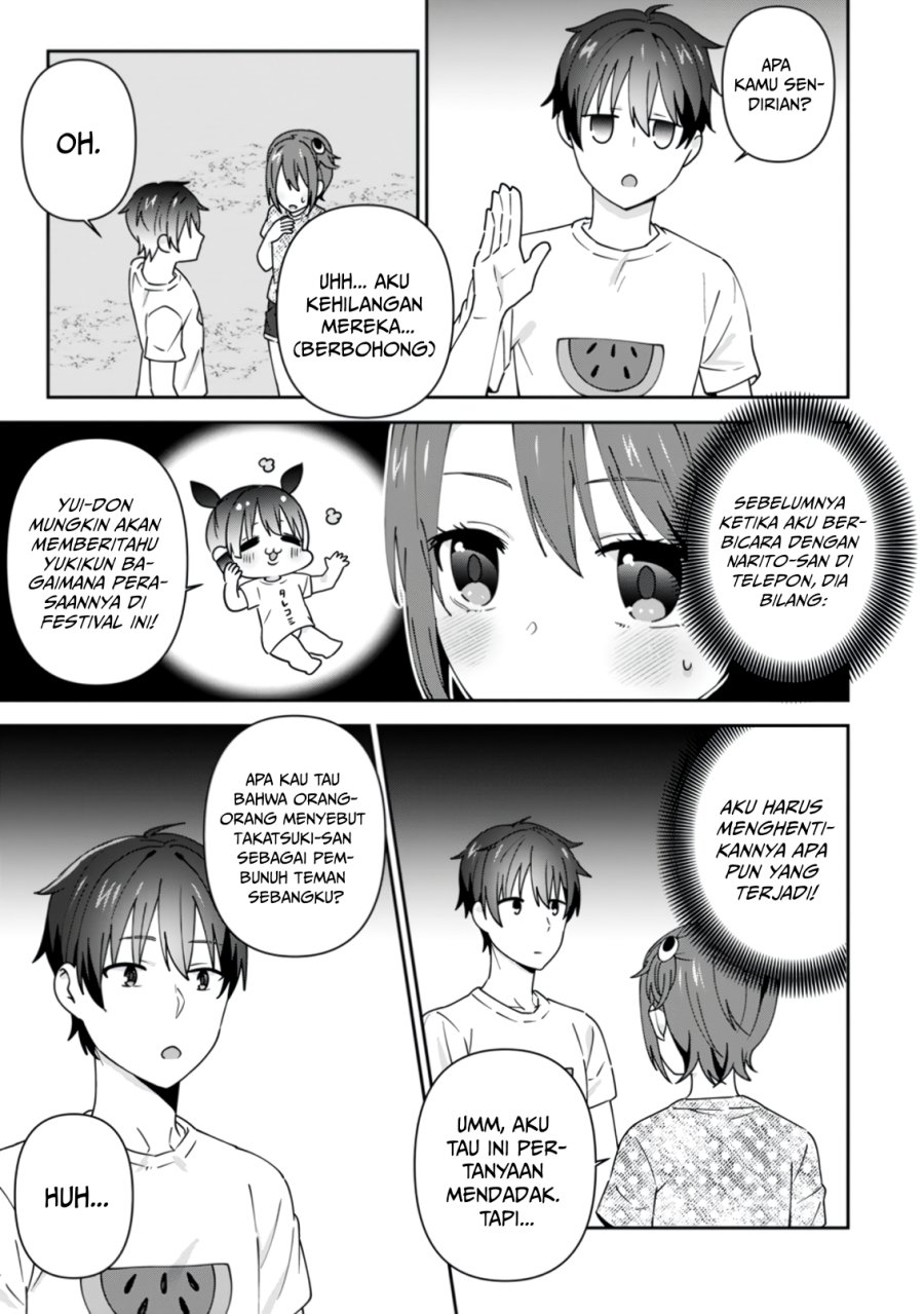 The Cute Girl Sitting Next to Me Is Trying to Make Me Fall in Love With Her as a Way to Ridicule Me, but the Tables Were Turned on Her Before She Knew It Chapter 24 Gambar 16