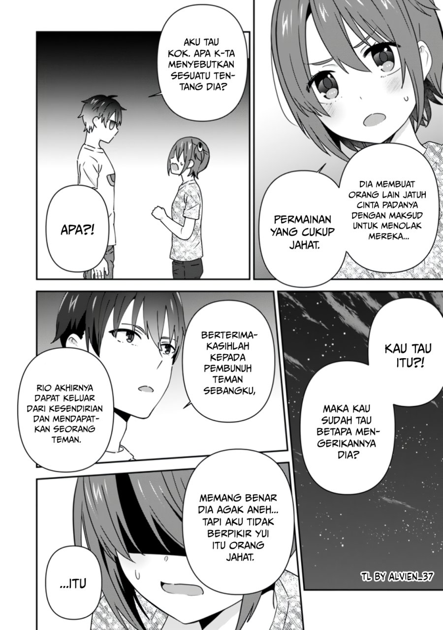 The Cute Girl Sitting Next to Me Is Trying to Make Me Fall in Love With Her as a Way to Ridicule Me, but the Tables Were Turned on Her Before She Knew It Chapter 24 Gambar 17