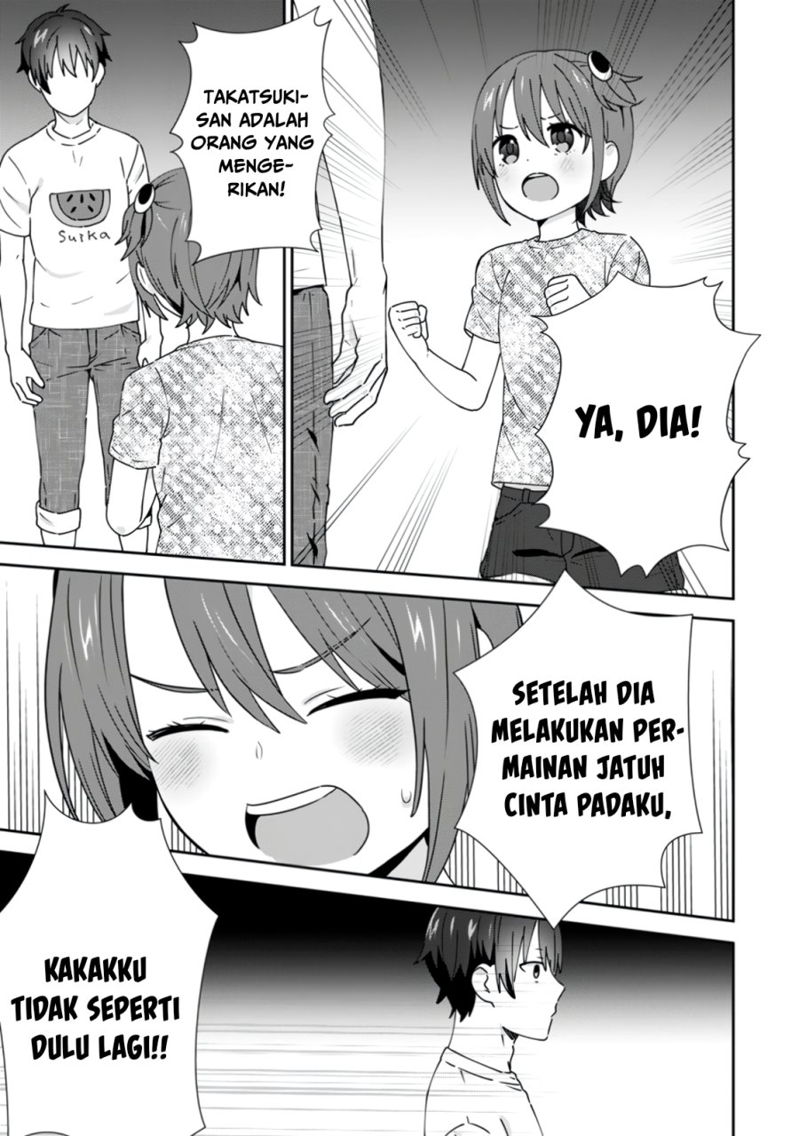 The Cute Girl Sitting Next to Me Is Trying to Make Me Fall in Love With Her as a Way to Ridicule Me, but the Tables Were Turned on Her Before She Knew It Chapter 24 Gambar 18
