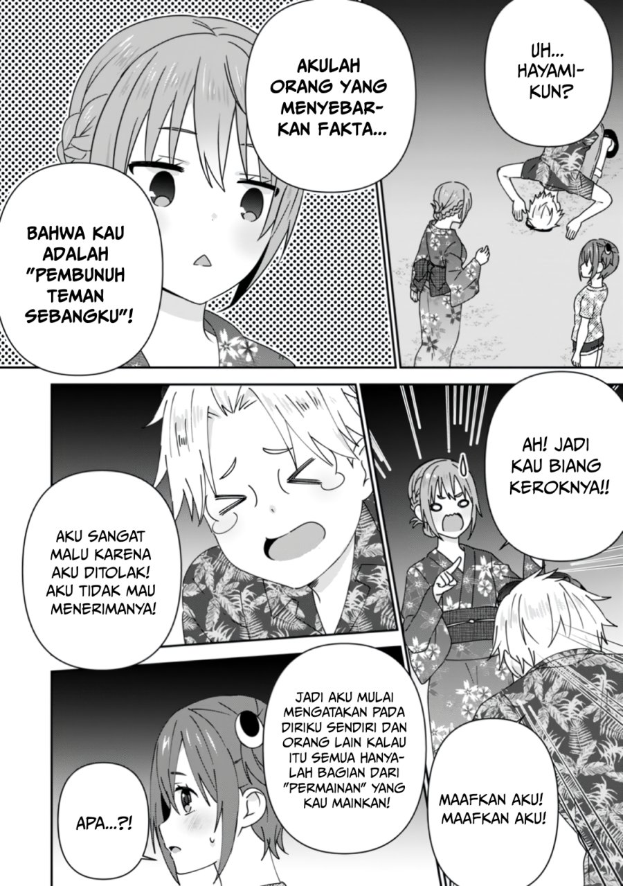 The Cute Girl Sitting Next to Me Is Trying to Make Me Fall in Love With Her as a Way to Ridicule Me, but the Tables Were Turned on Her Before She Knew It Chapter 24 Gambar 29