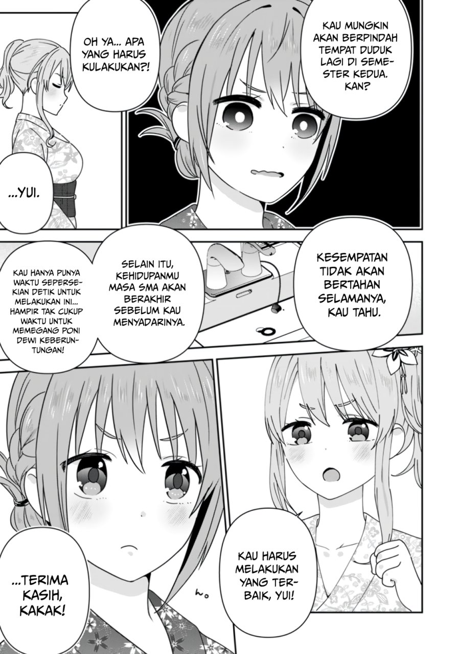 The Cute Girl Sitting Next to Me Is Trying to Make Me Fall in Love With Her as a Way to Ridicule Me, but the Tables Were Turned on Her Before She Knew It Chapter 24 Gambar 4