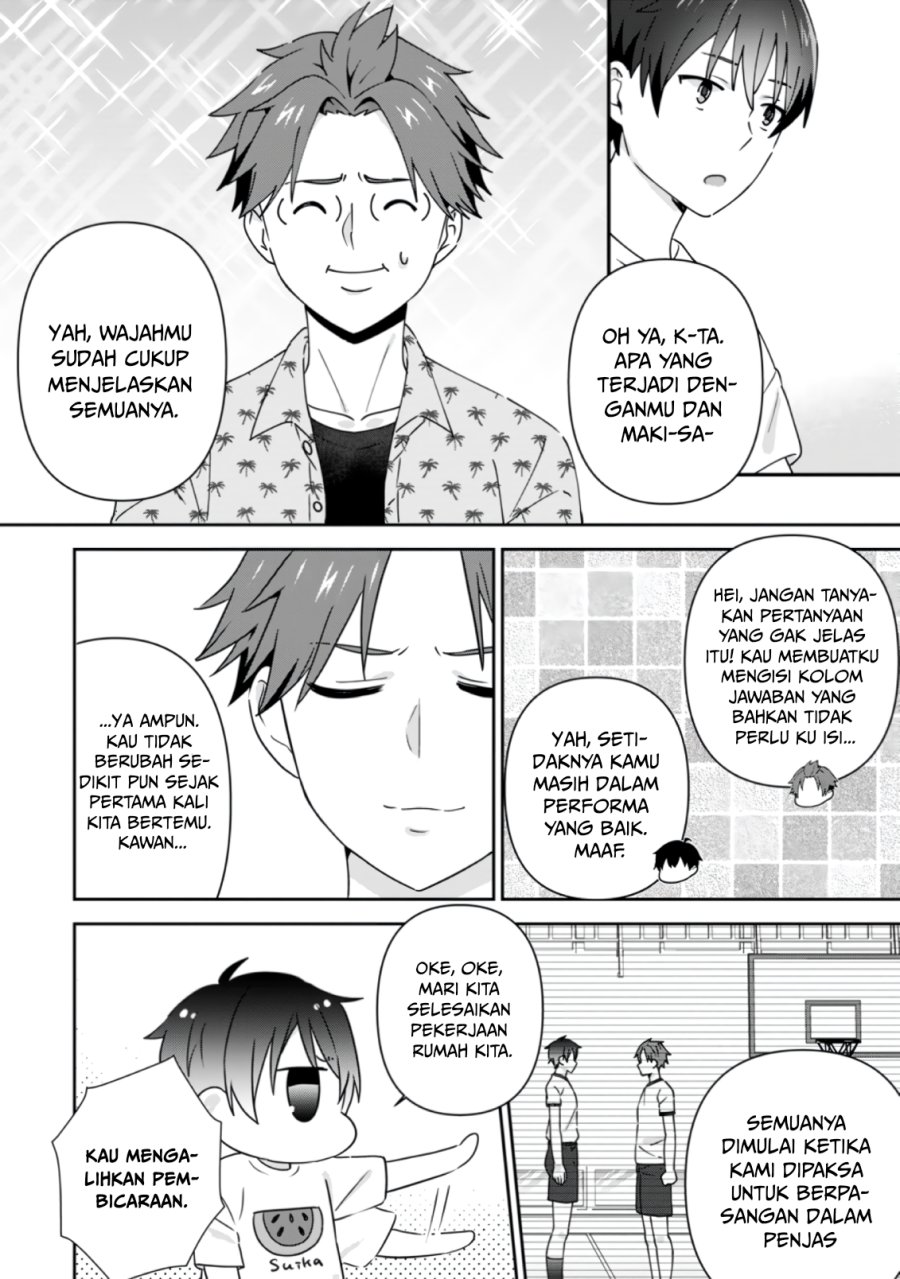 The Cute Girl Sitting Next to Me Is Trying to Make Me Fall in Love With Her as a Way to Ridicule Me, but the Tables Were Turned on Her Before She Knew It Chapter 25 Gambar 21