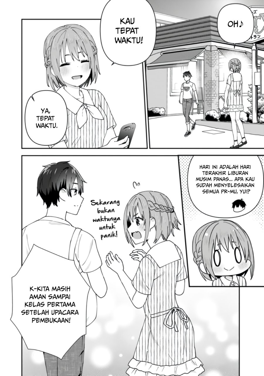 The Cute Girl Sitting Next to Me Is Trying to Make Me Fall in Love With Her as a Way to Ridicule Me, but the Tables Were Turned on Her Before She Knew It Chapter 25 Gambar 23