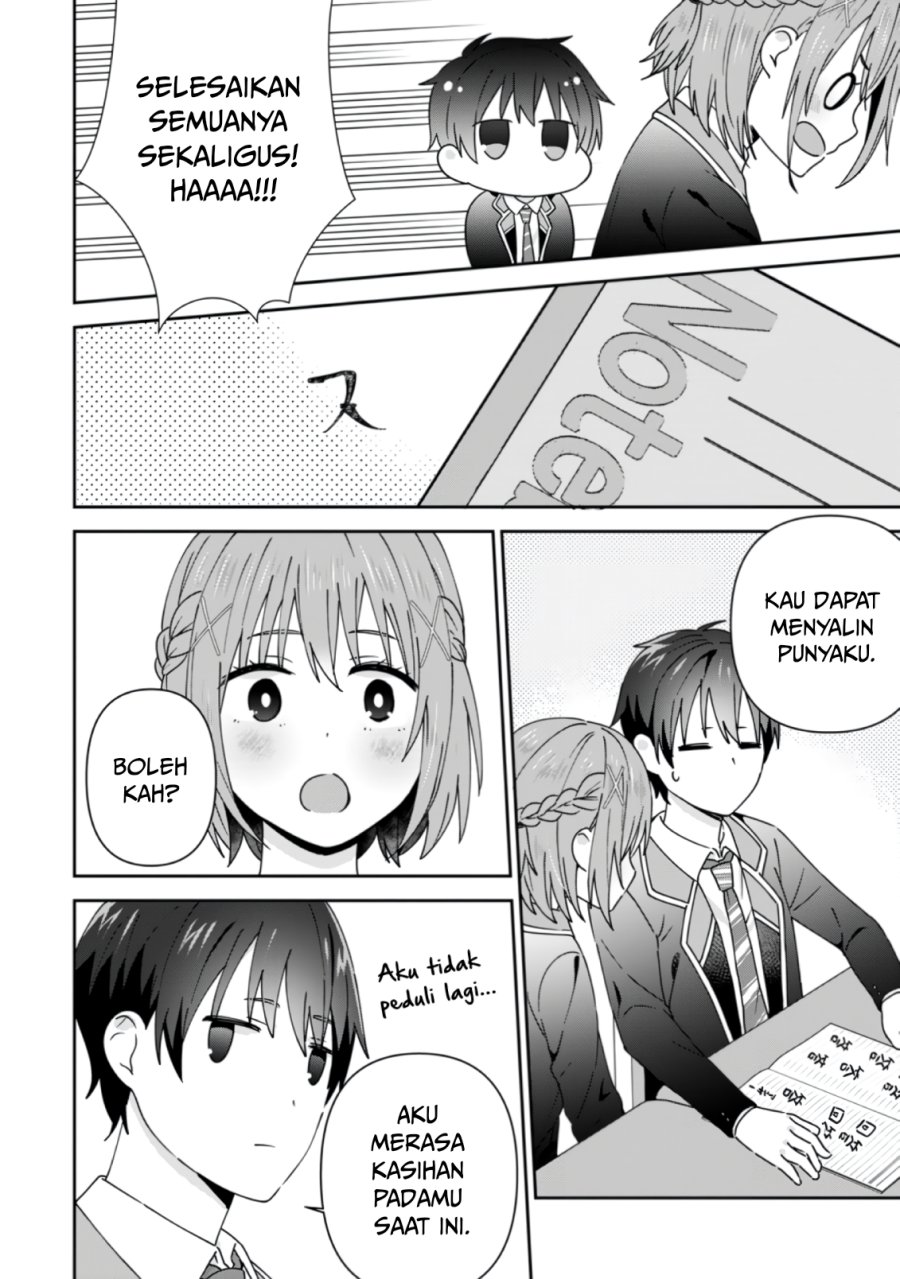 The Cute Girl Sitting Next to Me Is Trying to Make Me Fall in Love With Her as a Way to Ridicule Me, but the Tables Were Turned on Her Before She Knew It Chapter 25 Gambar 29