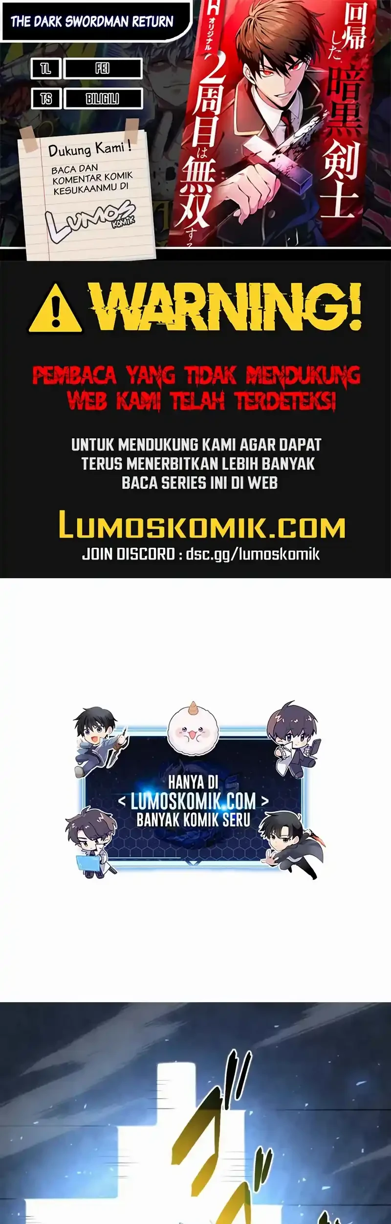 the dark swordsman returns chapter 29 - Page 1