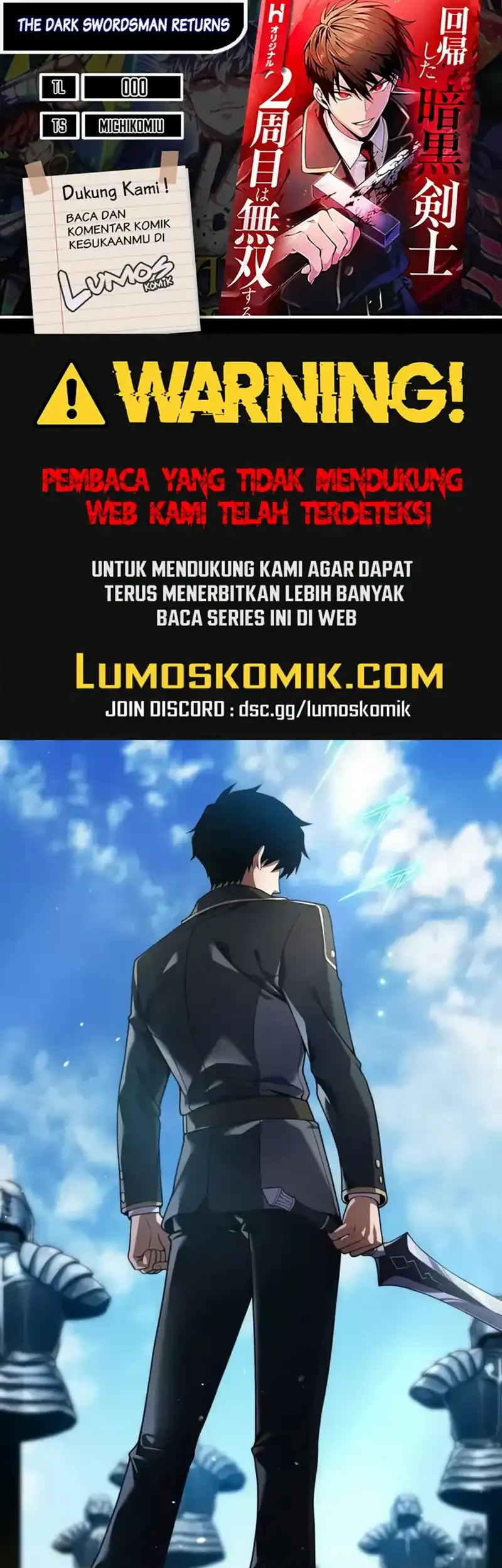 the dark swordsman returns chapter 31 - Page 1