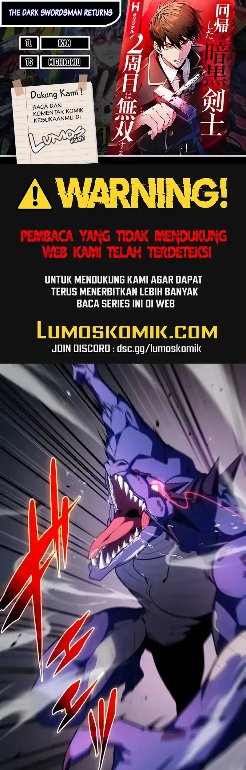 Komik The Dark Swordsman Returns Chapter 38 gambar 1