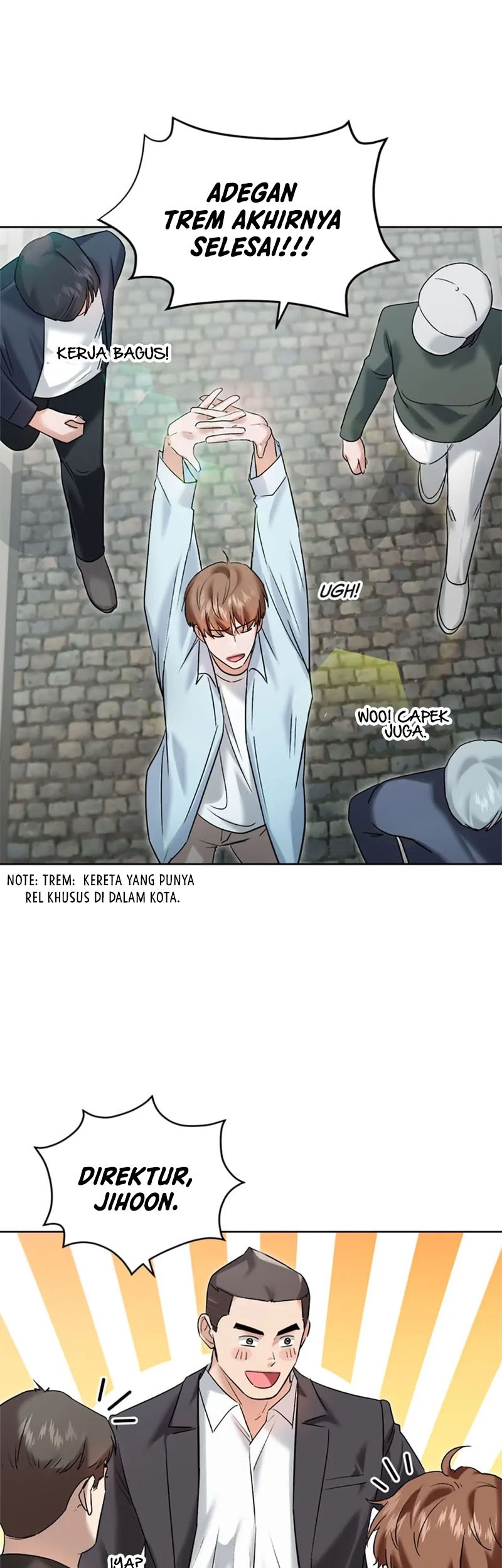 Baca Manhwa The Definition of A Top Star Chapter 63 Gambar 2