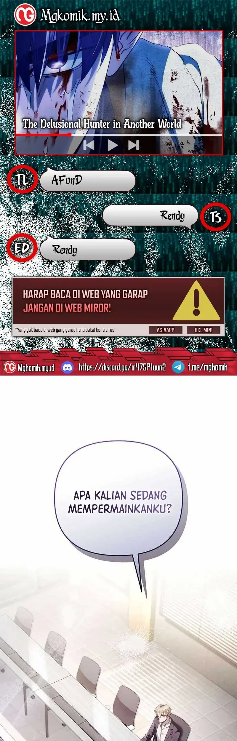 Komik The Delusional Hunter in Another World Chapter 52 gambar nomor 1